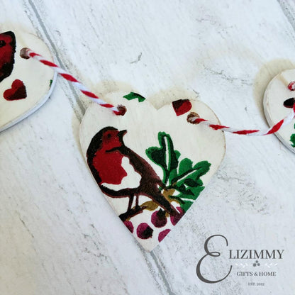 Emma Bridgewater Robins Christmas Mini Bunting