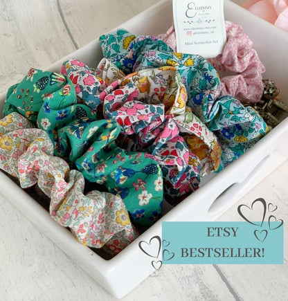 Liberty of London Tana Lawn™ Scrunchies. Available Individually or in Sets. Many Designs