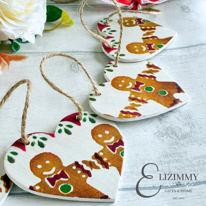 Gingerbread Man Emma Bridgewater Heart Bunting Garland