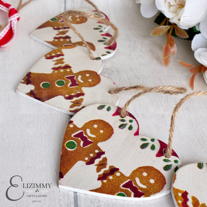 Gingerbread Man Emma Bridgewater Heart Bunting Garland