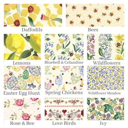 Wooden Bookmarks Decoupaged in Emma Bridgewater Designs. Great Book Lover Bookworm Gift!
