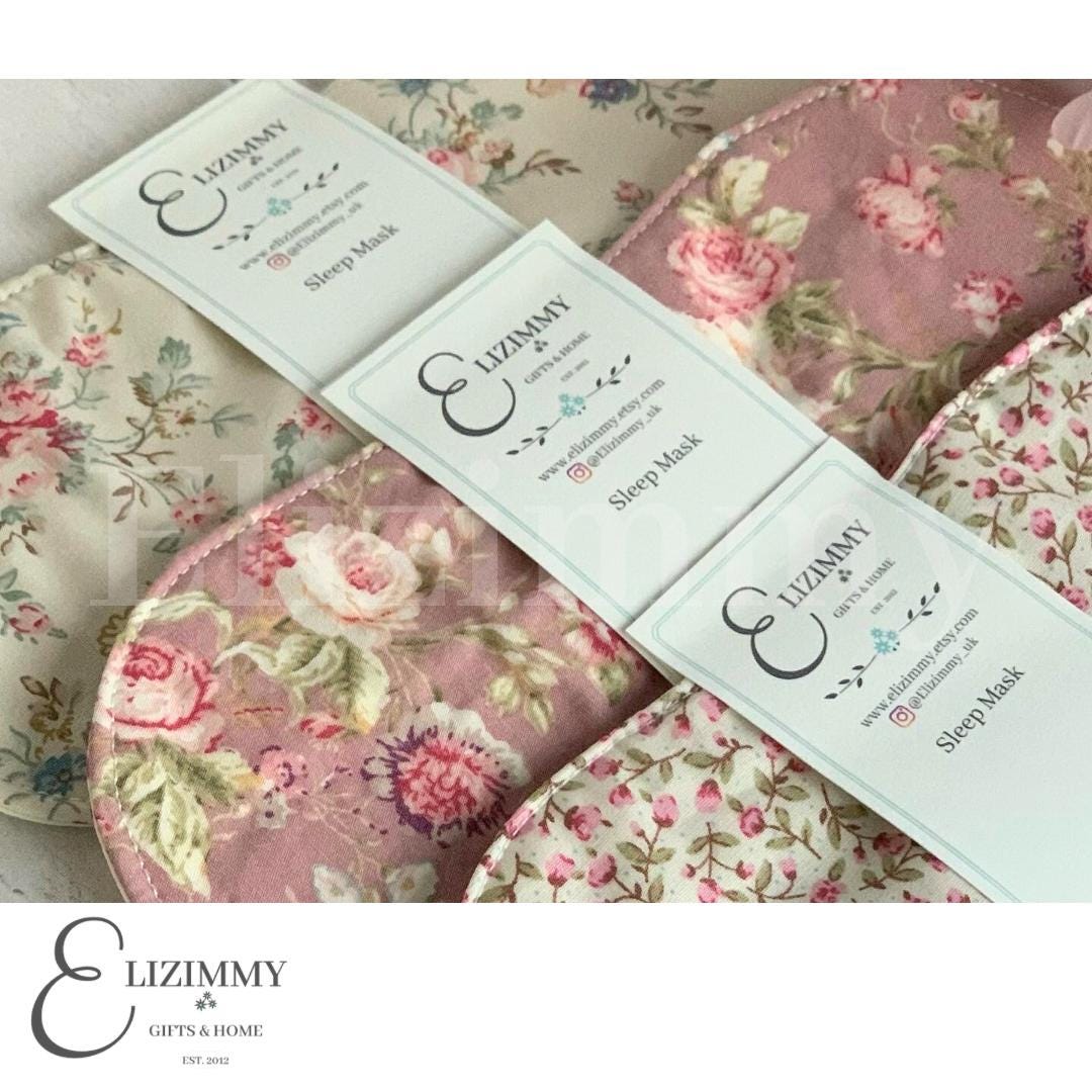 Sleep Mask and Scrunchie Beauty Gift Set in Beautiful Floral Fabrics