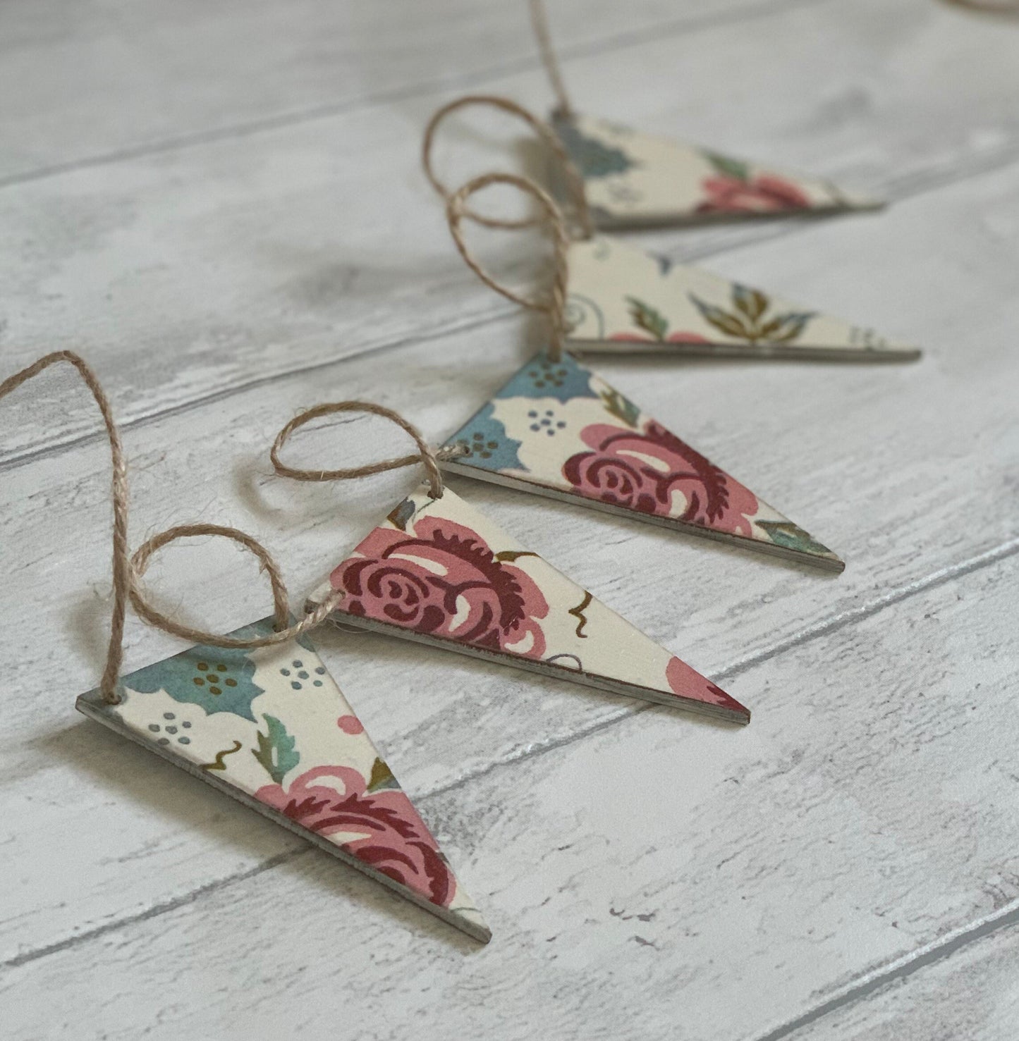 Garden Bunting in Emma Bridgewater Designs. Weather Resistant Outdoor Bunting
