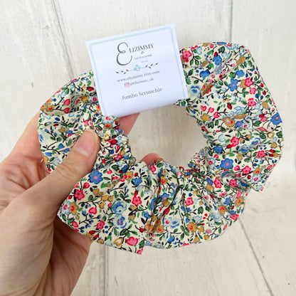 Handmade Ditsy Floral Hair Scrunchies