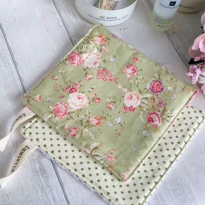 Reusable Face Wipes 100% Cotton Bamboo