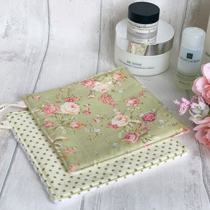 Reusable Face Wipes 100% Cotton Bamboo
