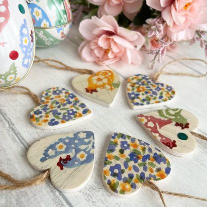 Emma Bridgewater Small Hanging Hearts