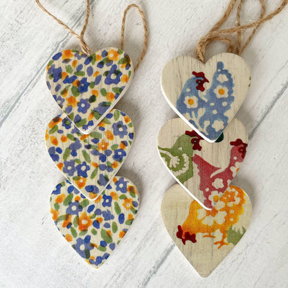 Emma Bridgewater Small Hanging Hearts