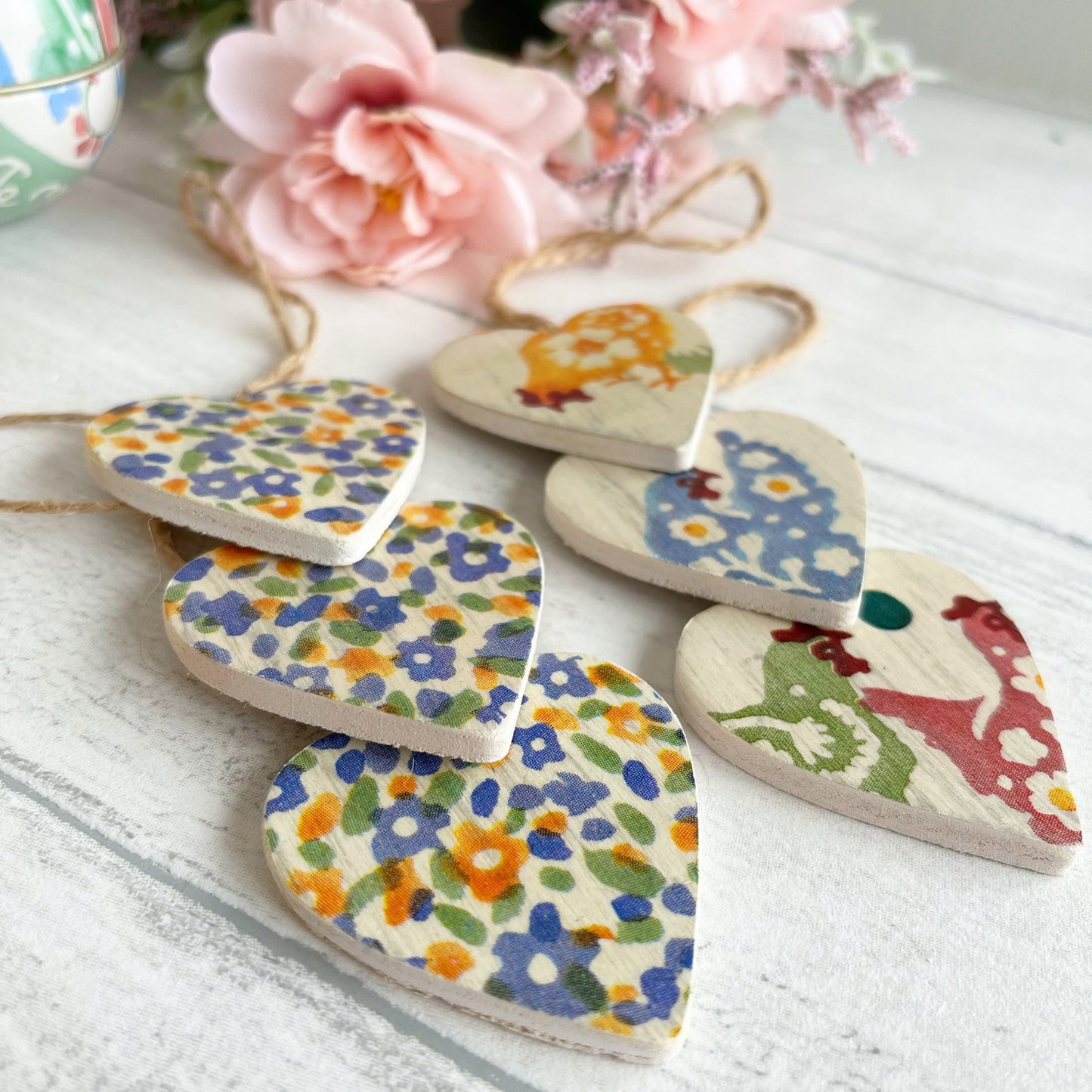 Emma Bridgewater Small Hanging Hearts