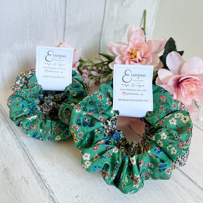 Liberty of London Tana Lawn™ Scrunchies. Available Individually or in Sets. Many Designs