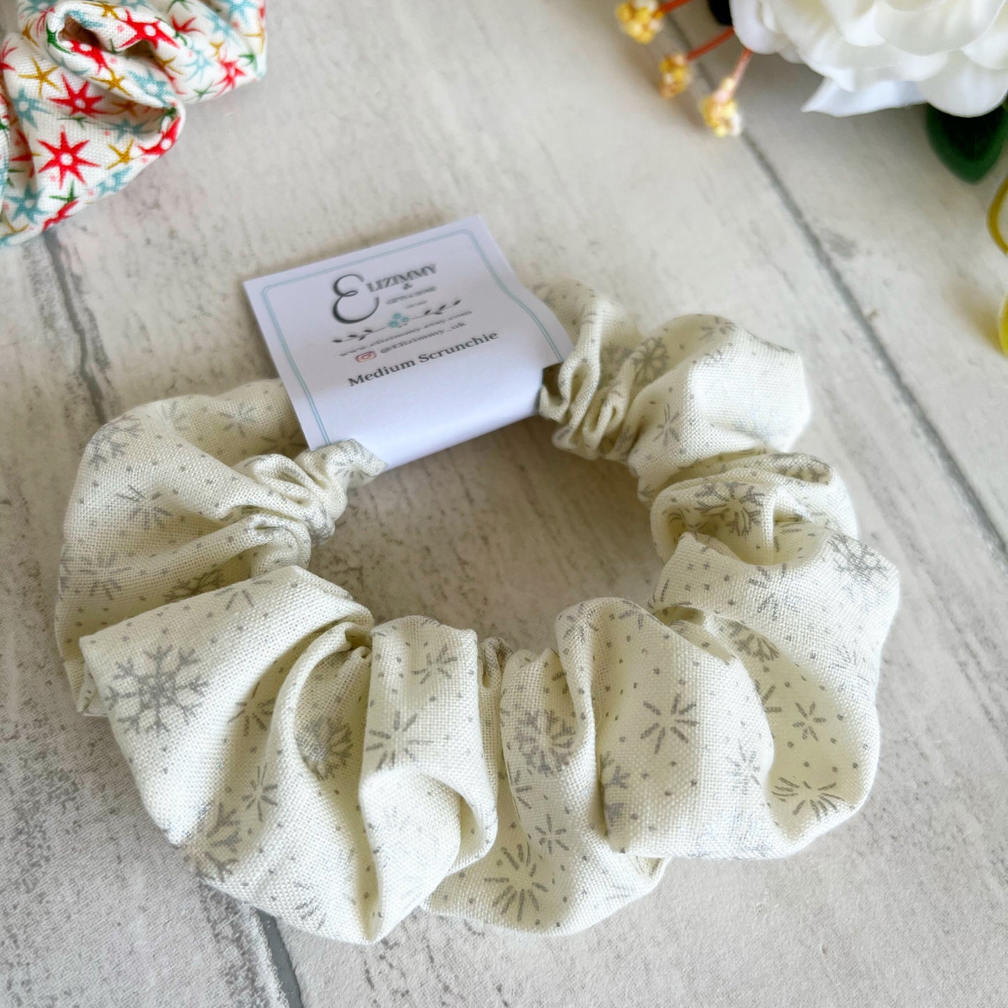 Liberty of London Christmas Festive Scrunchies. Great Stocking Fillers!