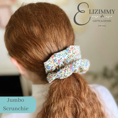 Handmade Ditsy Floral Hair Scrunchies