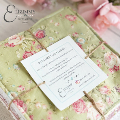 Reusable Face Wipes 100% Cotton Bamboo