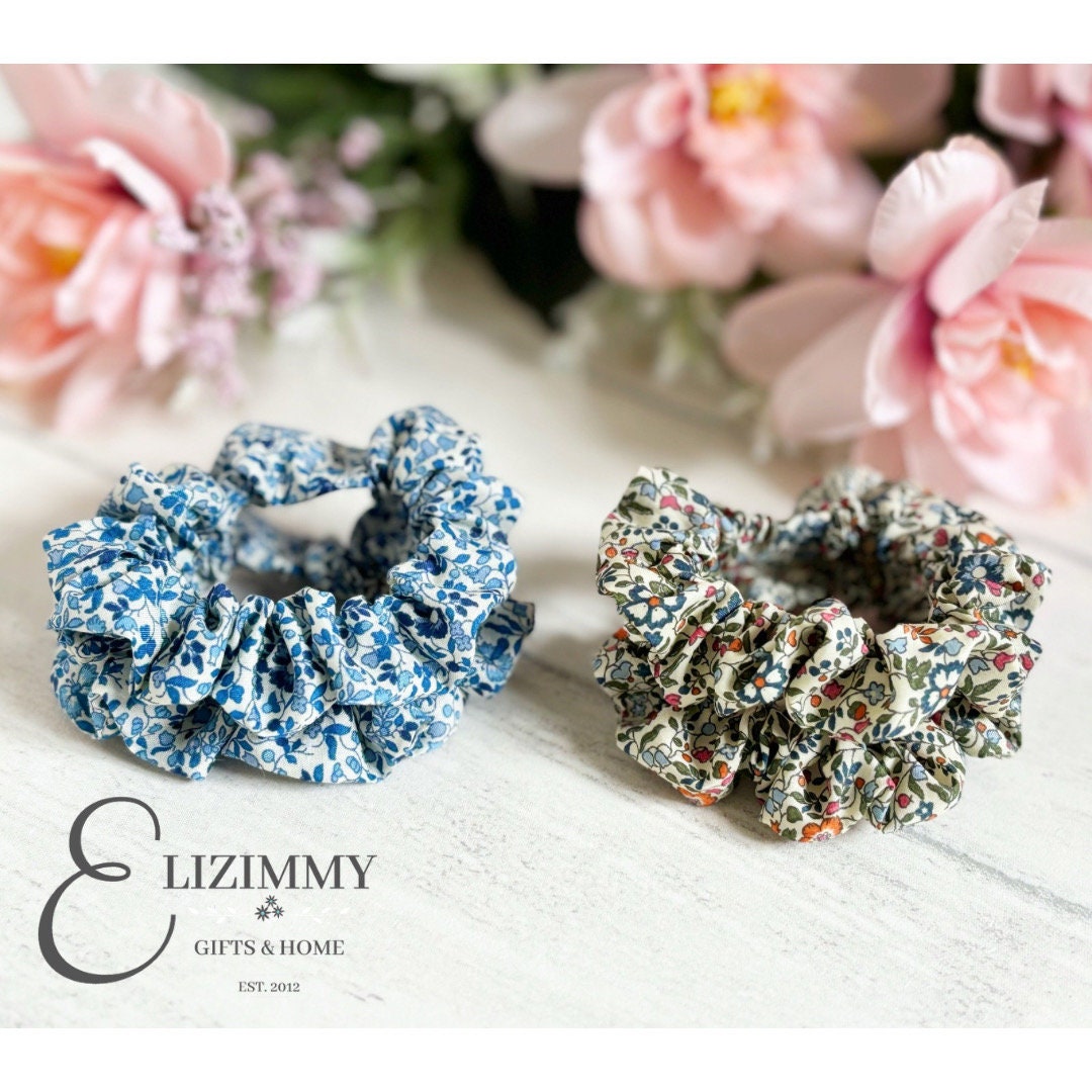 Liberty of London Tana Lawn™ Scrunchies. Available Individually or in Sets. Many Designs