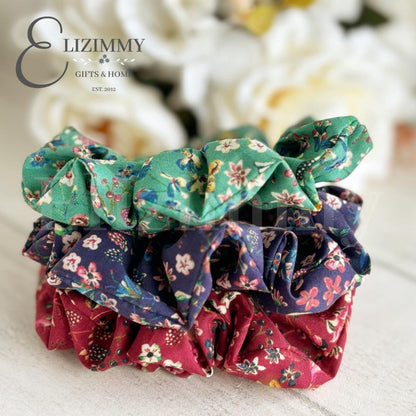 Liberty of London Tana Lawn Donna Leigh Floral Scrunchie Set
