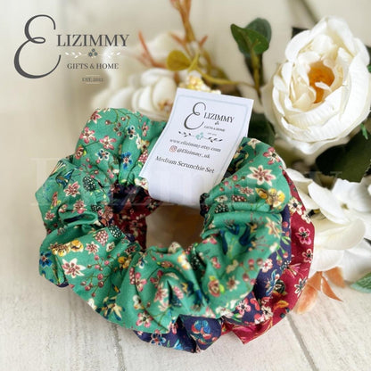 Liberty of London Tana Lawn Donna Leigh Floral Scrunchie Set