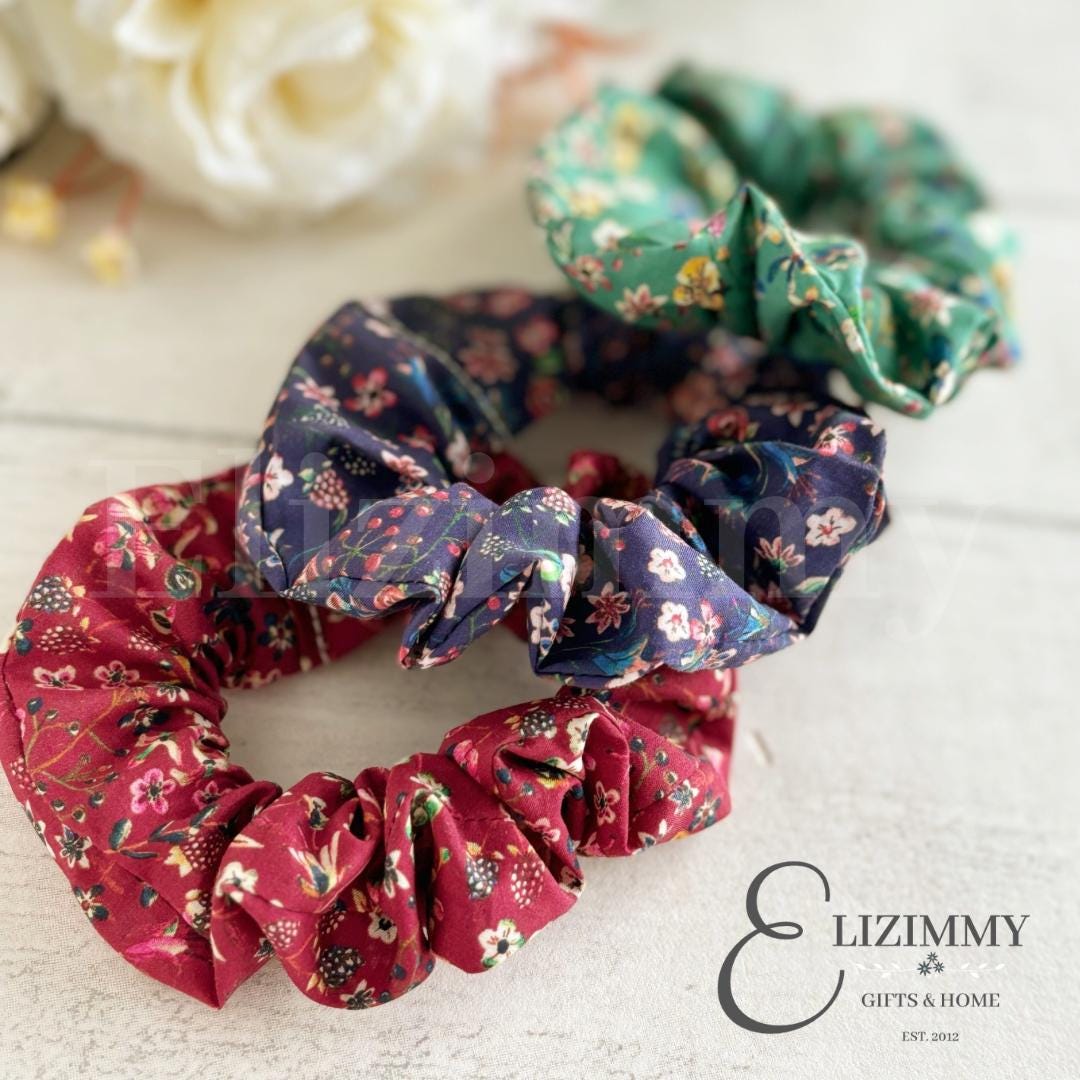 Liberty of London Tana Lawn Donna Leigh Floral Scrunchie Set