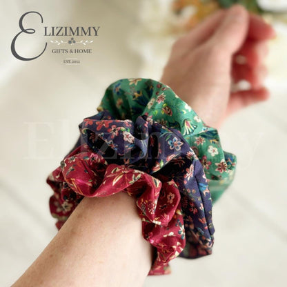 Liberty of London Tana Lawn Donna Leigh Floral Scrunchie Set