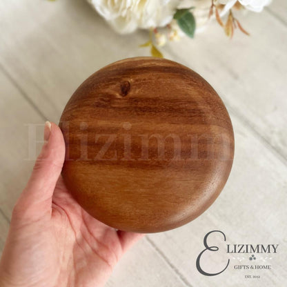 Liberty Print Wooden Trinket Jewellery Dish Decoupaged in Liberty London William Morris Design. Wood Dish Home Decor